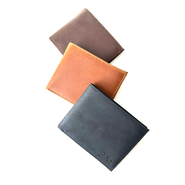 bifold wallets with different colours
