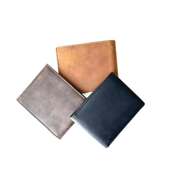 slim wallets in different colours
