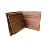 a bifold wallet inside