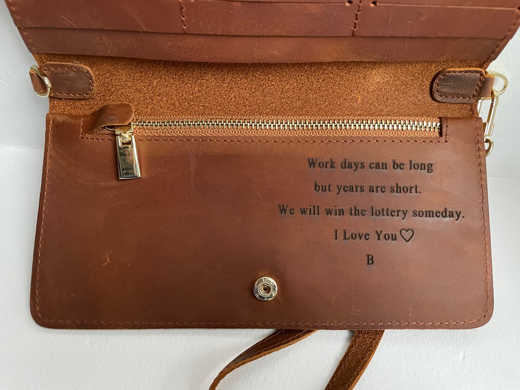 inside custom women wallet